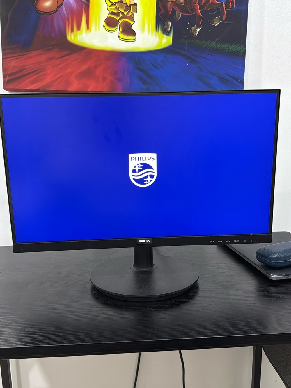 Philips Black Computer Monitor with Slim Bezels